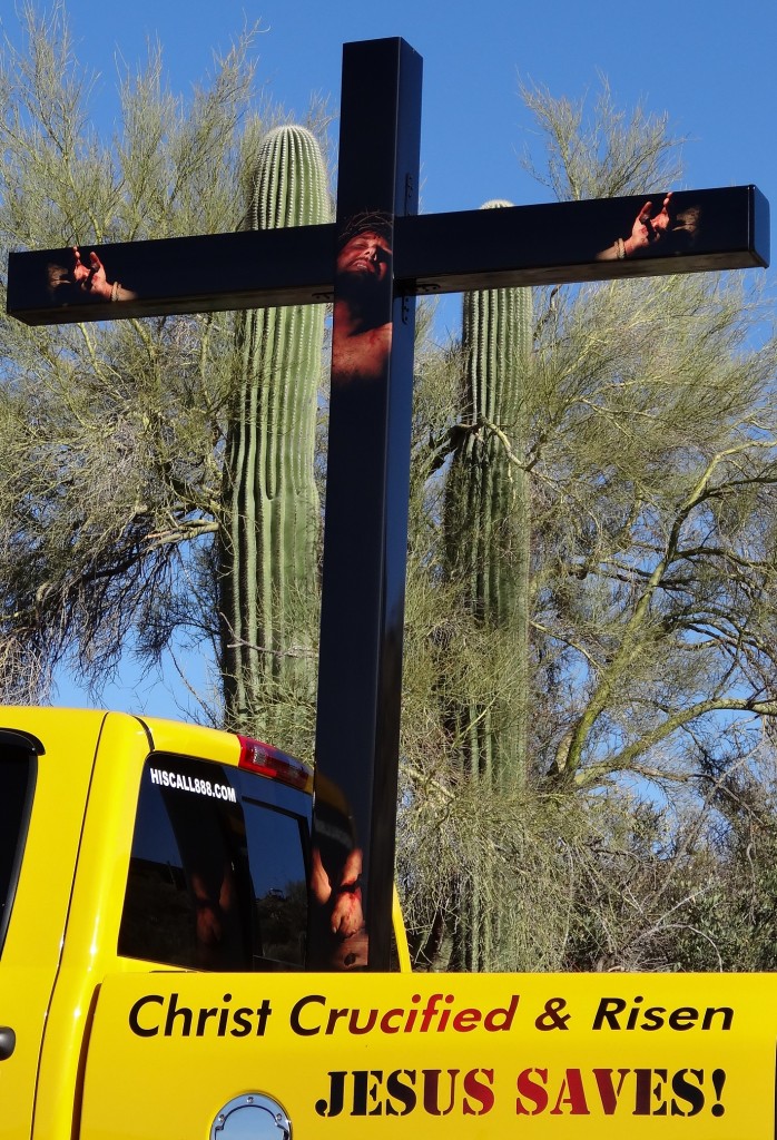 The Cross in Tucson, Arizona. JESUS SAVES! 